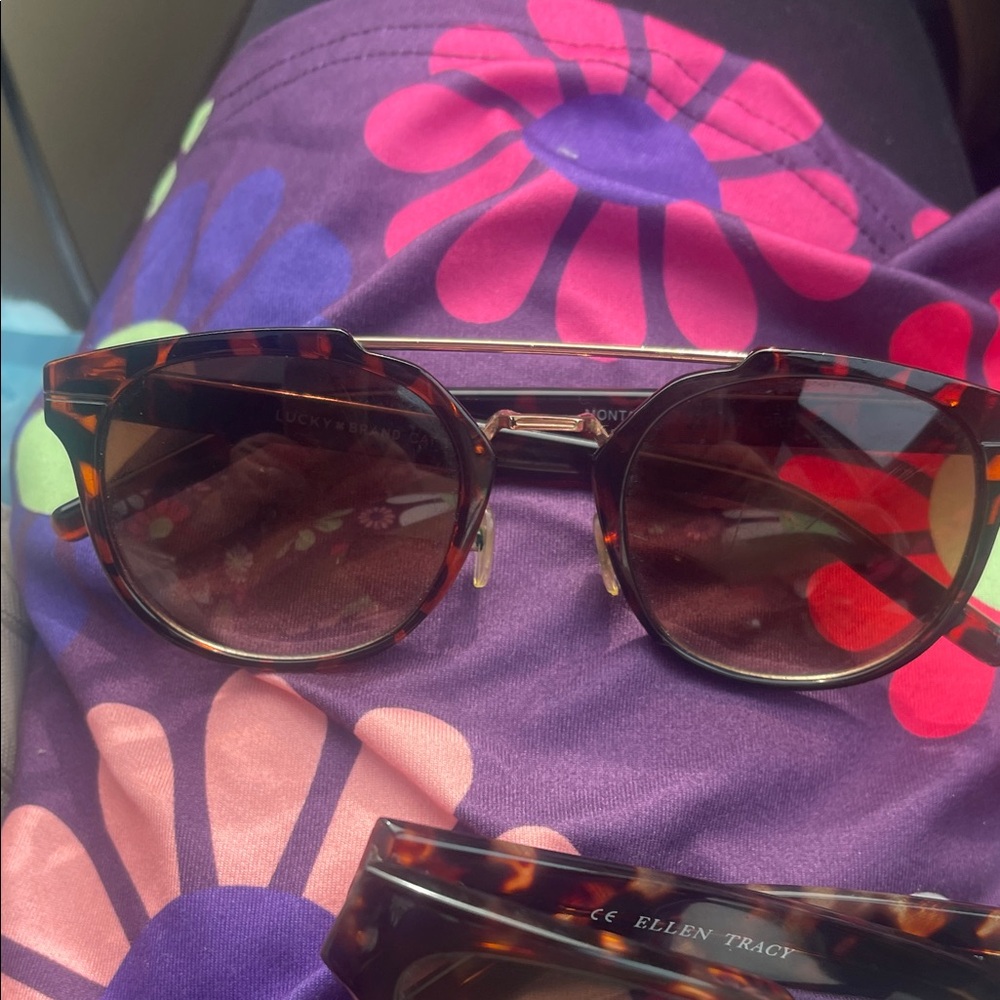 Lucky Brand Brown Tortoise Sunglasses